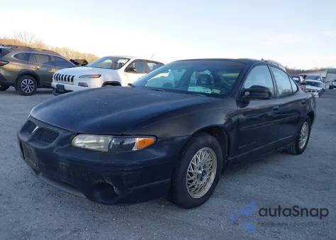 1999 Pontiac Grand Prix Gt from USA, damaged, VIN 1G2WP52KXXF235213